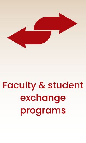 Faculty & student exchange programs