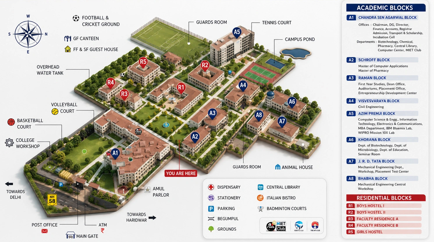 Campus Walkthrough